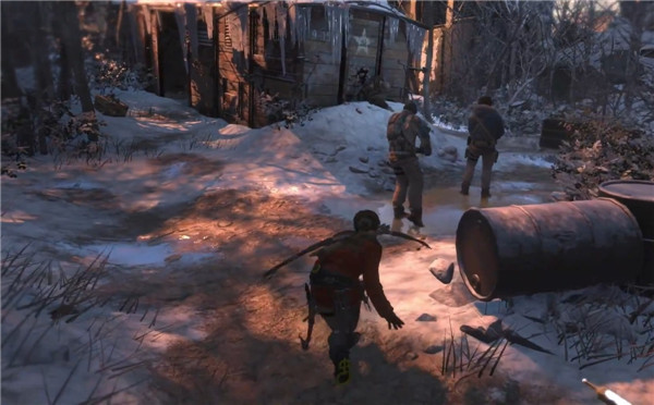 《古墓丽影:崛起》中文实机演示公布 潜入苏联好惊险