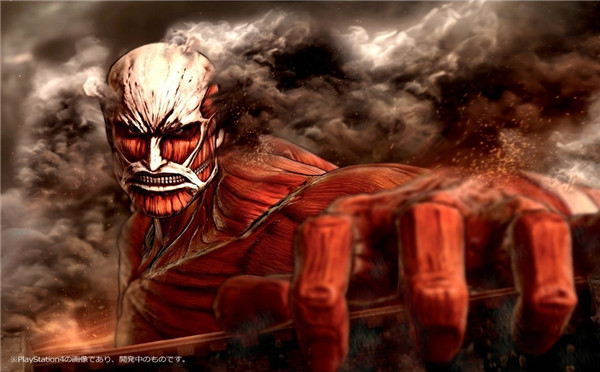 最新《进击的巨人》PS4实机截图 艰难战斗红色肌肉人