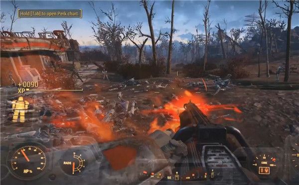 废土世界太任性！《辐射4》PC一人对战千人！