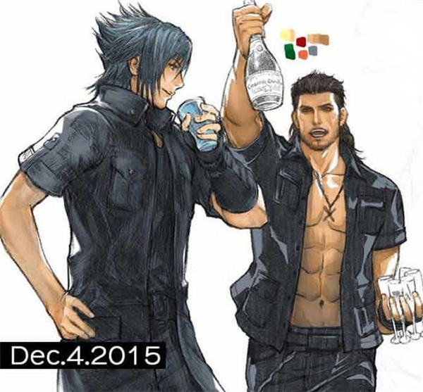 《最终幻想15》新插画预示将于新年发售 coming 2016！