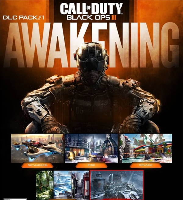 《使命召唤12:黑色行动3》首个地图包“觉醒”公布