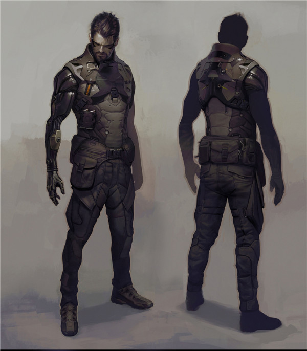 官方公布《杀出重围》艺术图册 包含两部作品艺术图