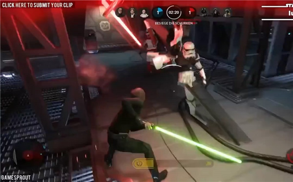 《星球大战:前线》精彩逗比合集 太空步走的不错!