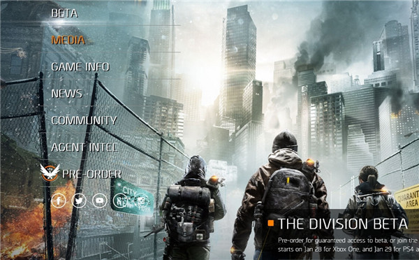 《全境封锁》Beta测试时间公布 四款DLC免费使用