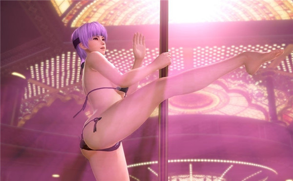 福利来了:《死或生:沙滩排球3》钢管舞高清截图公布 