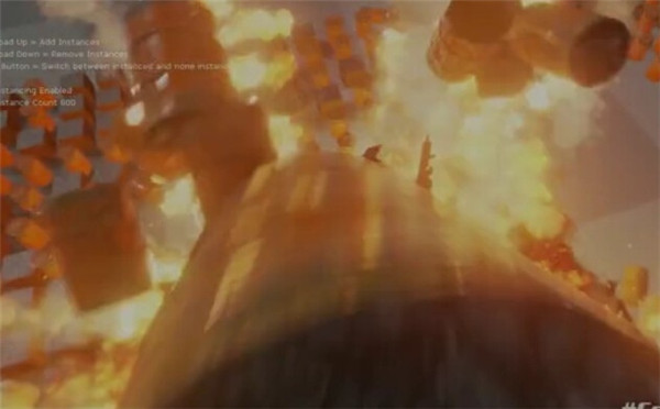 《除暴战警3》技术演示X2 爆炸技术上升到新等级!