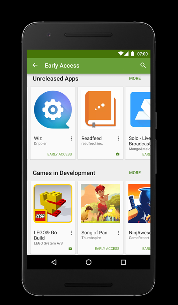 谷歌领跑安卓游戏 Early Access平台即将到来