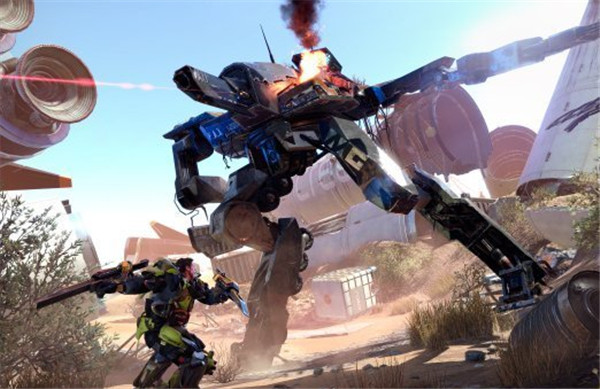 《迸发》实机演示视频泄露 机甲战斗酣畅淋漓boss战