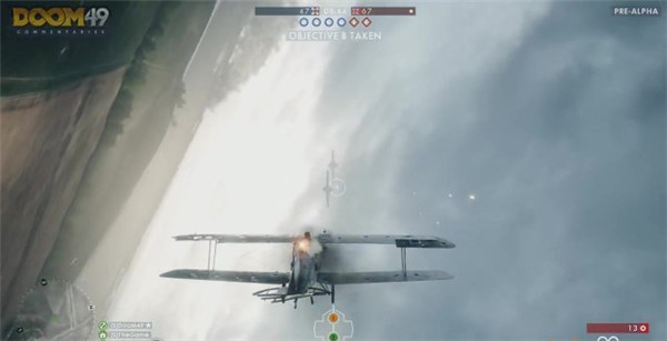 《战地1》实机演示视频欣赏 展示彪悍的空中激战