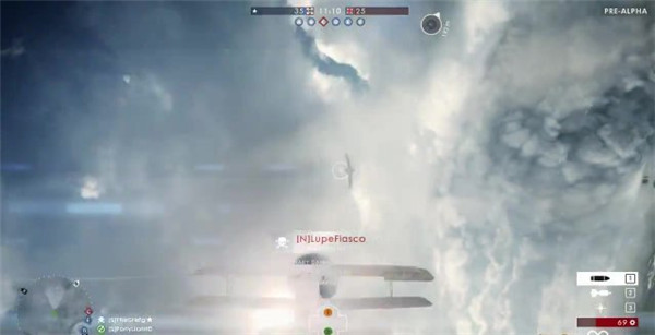 《战地1》实机演示视频欣赏 展示彪悍的空中激战