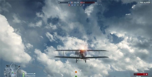《战地1》实机演示视频欣赏 展示彪悍的空中激战