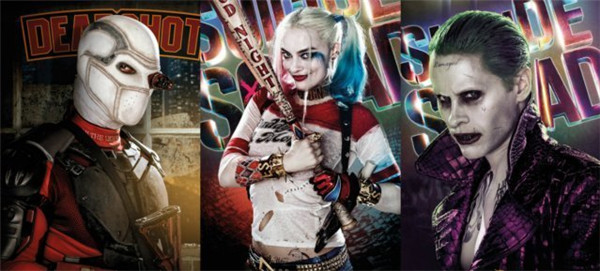 《自杀小队》小丑女海报曝光 性感一笑太邪恶了