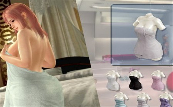 《死或生：沙滩排球3》最新套装出炉 浴巾比基尼羞涩的看完