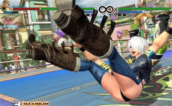 《拳皇14》新一波截图欣赏 激烈boss战再现萌妹可爱的屁股