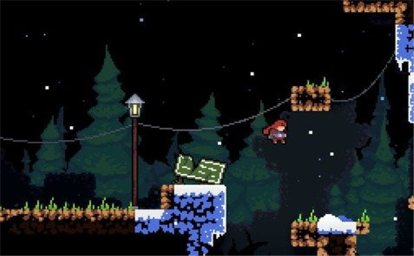 横版平台跳跃新作《蔚蓝 Celeste》 玩法奇葩