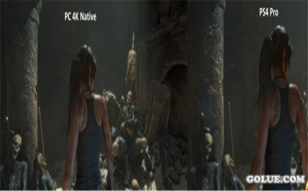 《古墓丽影:崛起》PS4/PRO/PC画面对比 PC完胜!
