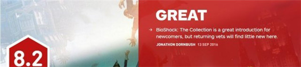 《生化奇兵:合集》IGN 8.2分 给你一个回家的感觉