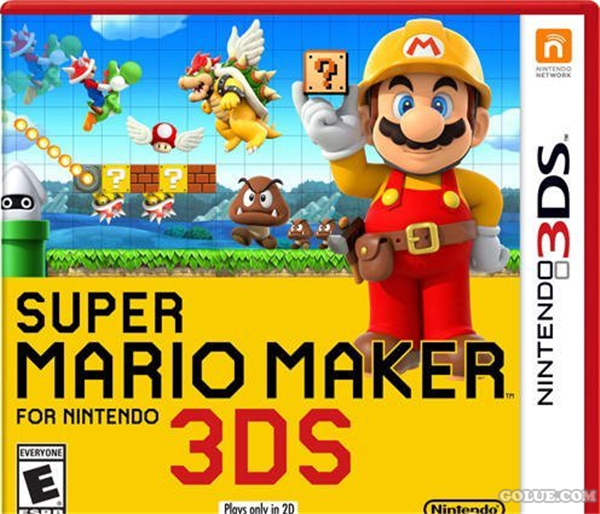任天堂自己打脸! 《超级马里奥制造》不支持3DS裸眼功能