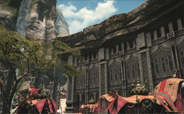 《最终幻想14:血腥风暴》首批截图 高级装备达70级才能用