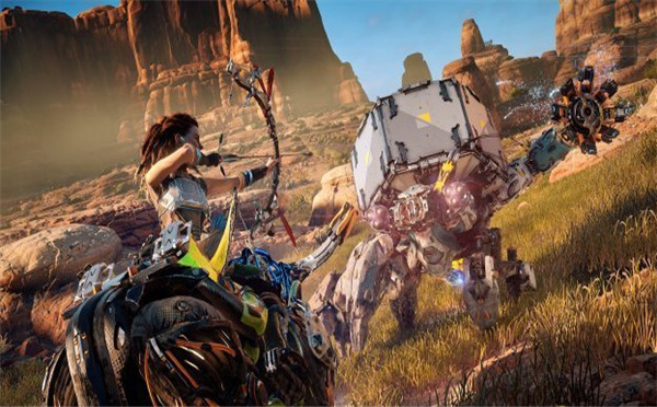 最新《地平线:零之黎明》截图 女主弯弓图片很艺术范儿