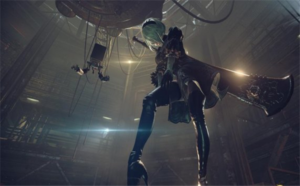 《尼尔:机械纪元》展示黑盒版手办 女主裙边花极为精致