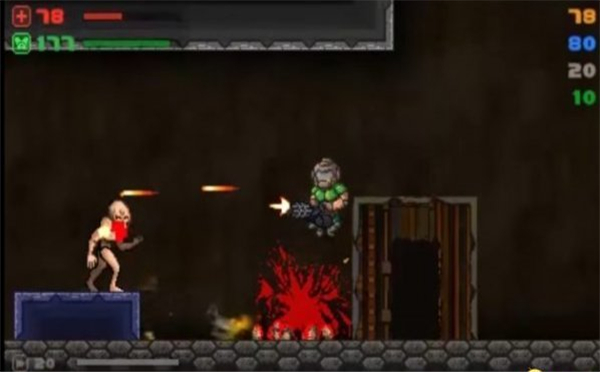 《迷你毁灭战士2》发布全新宣传片 玩家可以和新老敌人战斗