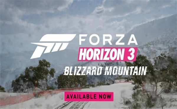 《极限竞速:地平线3》暴雪山脉DLC上线 享受雪山飙车快感