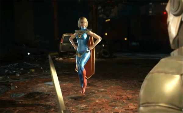 《不义联盟2》最新战斗演示 展示超女和超人战斗力