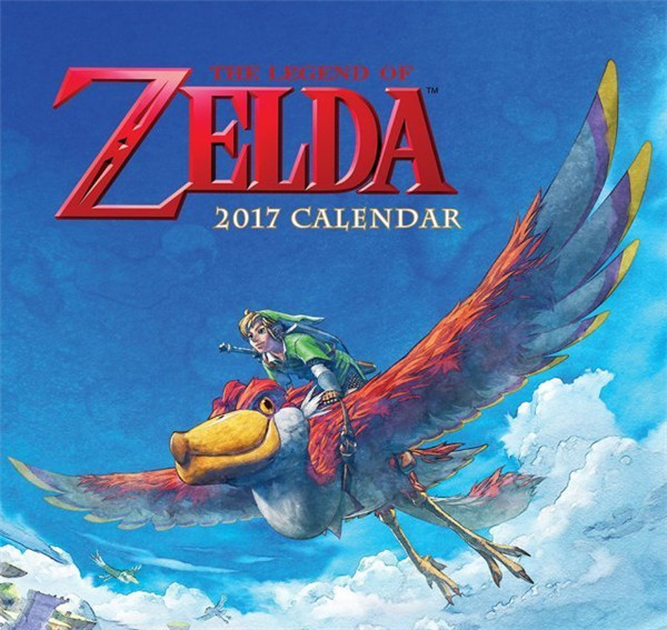 《塞尔达传说》壁纸预览 2017日历8月9日发售