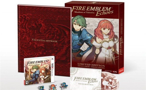 《火焰纹章回声》限定版公布 包含画集、音乐CD、角色胸针等