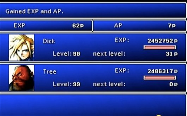 国外大神真牛 《最终幻想7》在第一魔光炉练到99级!