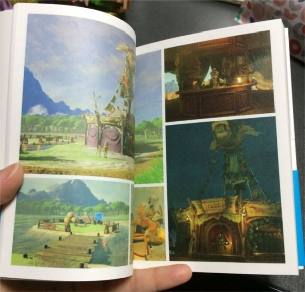 玩家自制《塞尔达传说:荒野之息》风光图册 不要太美!