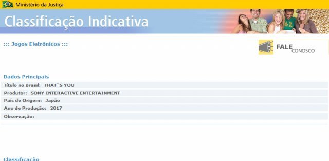 索尼隐藏游戏《Thats You》曝光 即将公布发售日