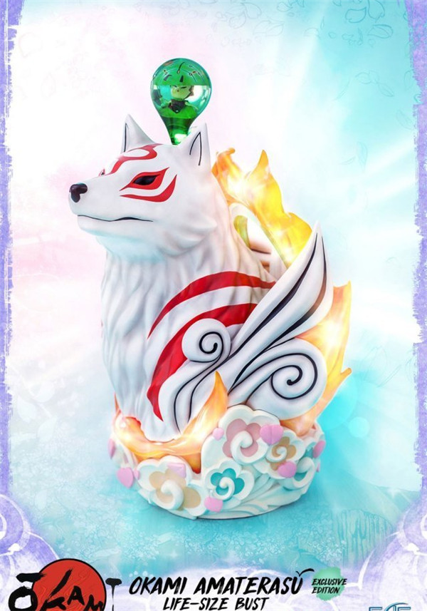 卡普空经典游戏《大神》主角等身半身像公布!