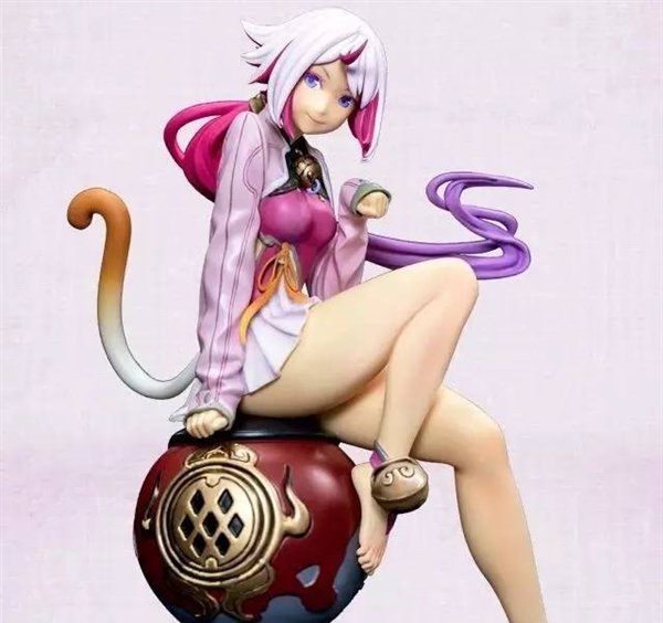 《仙剑奇侠传幻璃镜》猫妖手办 这腿,有什么理由不买?