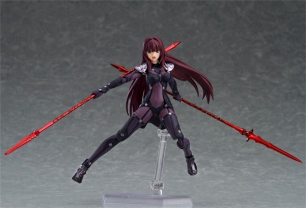 《FGO》斯卡哈可动手办预订在即 紫衣女神耍枪姿势多