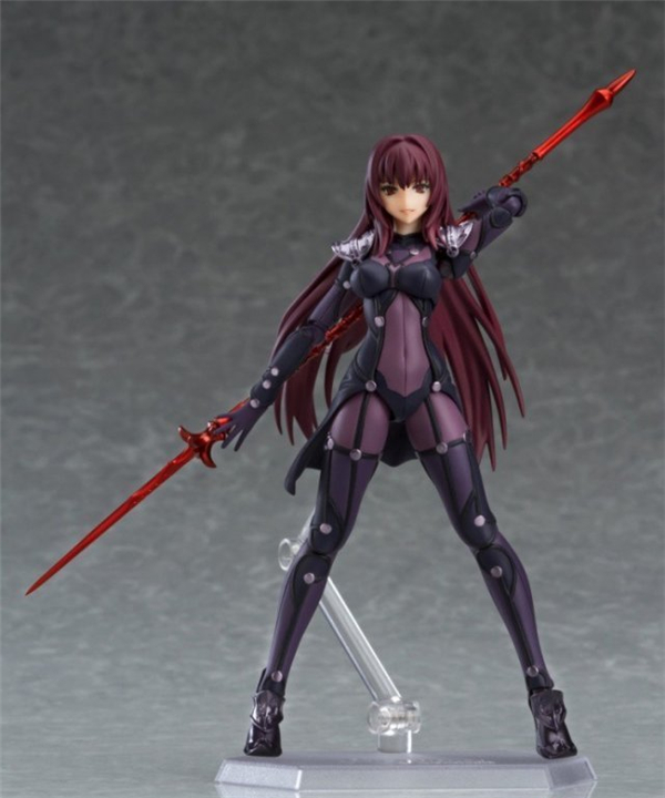 《FGO》斯卡哈可动手办预订在即 紫衣女神耍枪姿势多