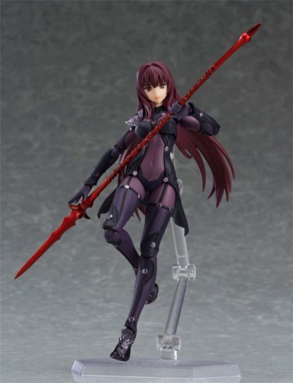 《FGO》斯卡哈可动手办预订在即 紫衣女神耍枪姿势多
