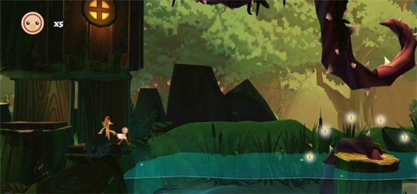 2.5D横版动作游戏《Shu》上线Switch 画风清新要素多样