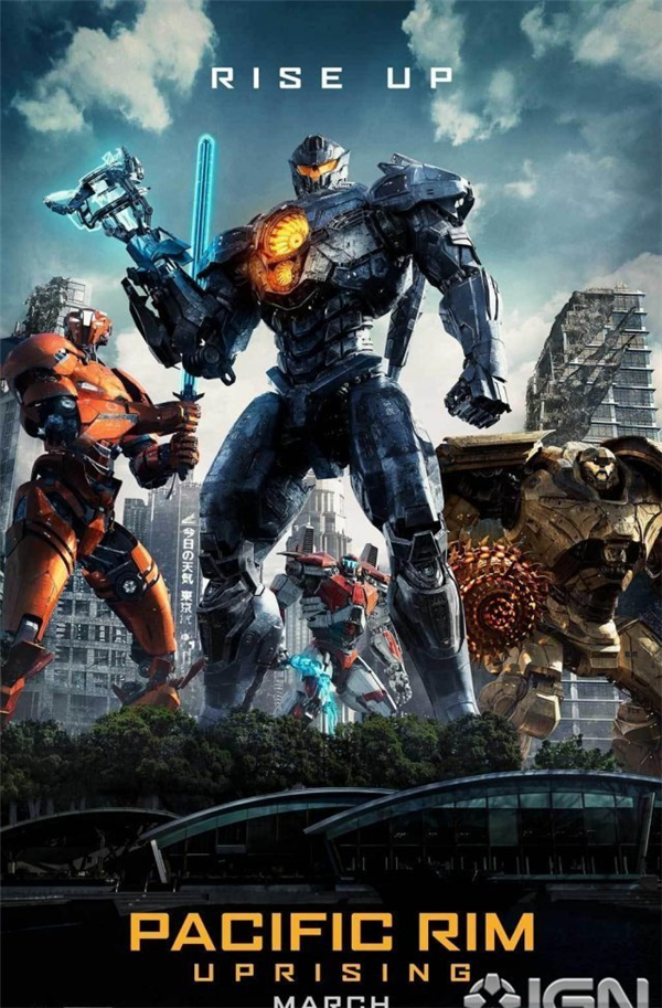 《环太平洋2》火爆终极预告片公布 景甜大战新怪兽