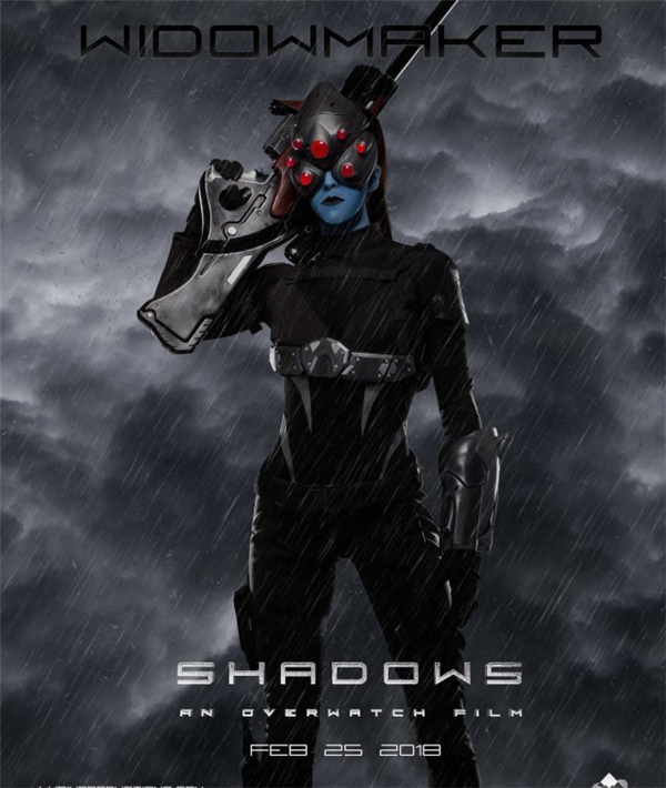 《守望先锋》同人电影新海报欣赏 黑色主题十分酷炫