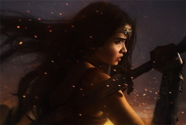 国外美女COS神奇女侠 女神和蝙蝠侠捆绑让人浮想