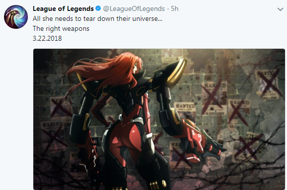 《英雄联盟》好运姐终极皮肤概念画曝光 外骨骼帅爆