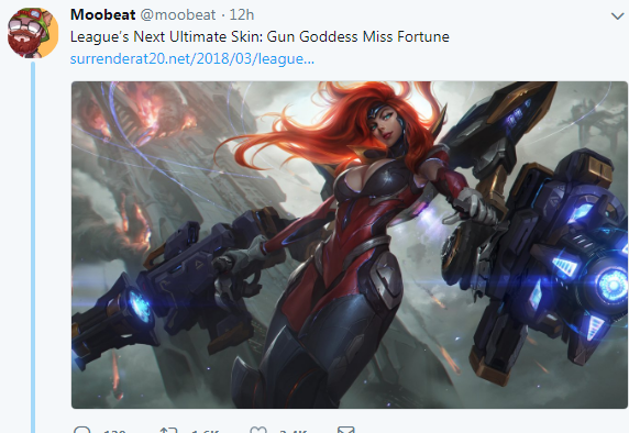 《英雄联盟》枪炮女神终极皮肤欣赏 好运姐外骨骼盔甲十分炫酷