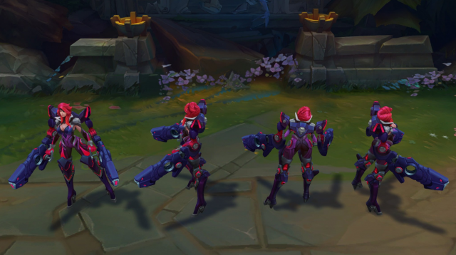 《英雄联盟》枪炮女神终极皮肤欣赏 好运姐外骨骼盔甲十分炫酷