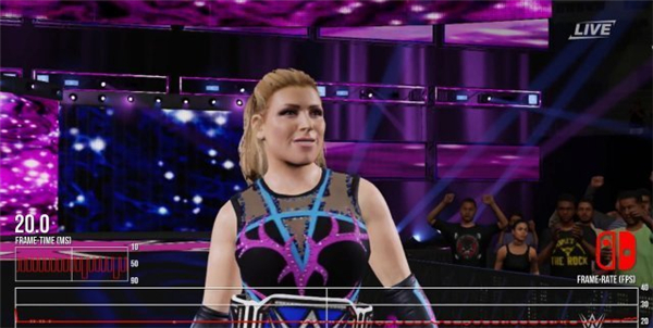 最差移植! Switch版《WWE 2K18》人物动作慢半拍