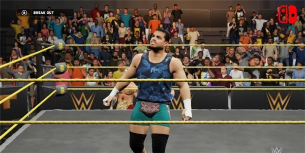 最差移植! Switch版《WWE 2K18》人物动作慢半拍