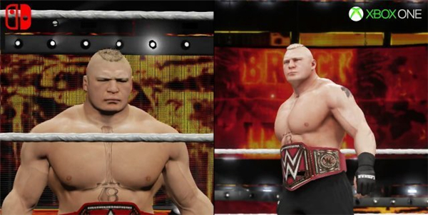 最差移植! Switch版《WWE 2K18》人物动作慢半拍