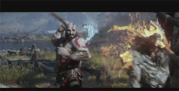 《战神4》新CG预告震撼首曝 奎爷父子配合默契奋勇杀敌