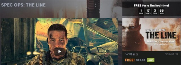 HB送福利! 虚幻3引擎《特殊行动:一线生机》免费领